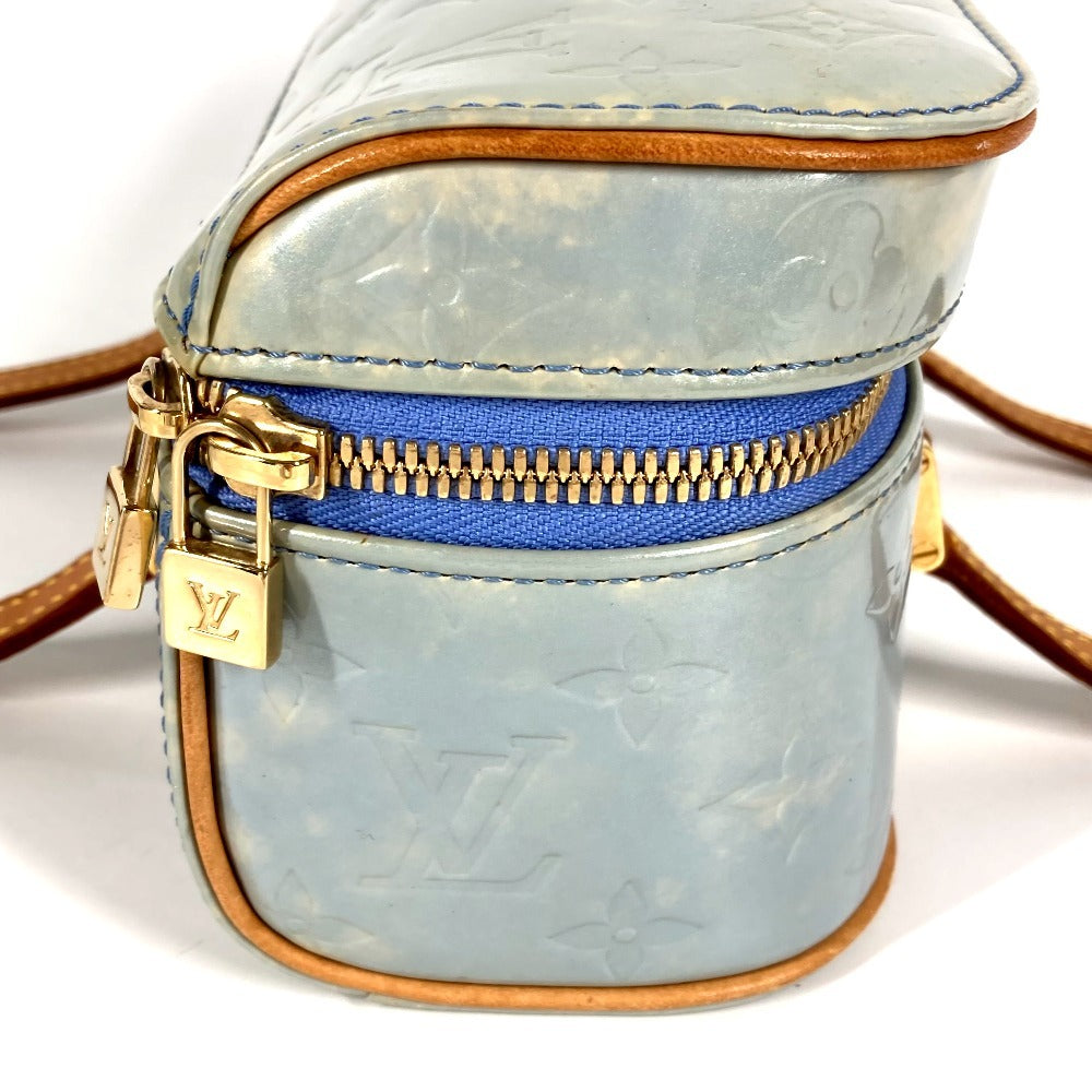 LOUIS VUITTON M91268 モノグラムヴェルニ サリヴァンオリゾンタルPM サリヴァンオリゾンタル PM バニティバッグ カバン ポーチ ハンドバッグ モノグラムヴェルニキャンバス レディース ラヴァンド（ラベンダー） ブルー