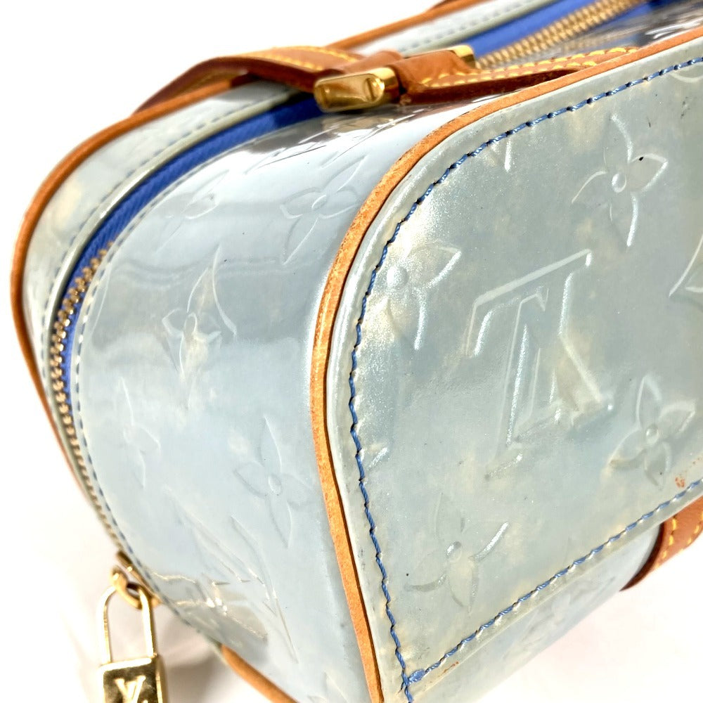 LOUIS VUITTON M91268 モノグラムヴェルニ サリヴァンオリゾンタルPM サリヴァンオリゾンタル PM バニティバッグ カバン ポーチ ハンドバッグ モノグラムヴェルニキャンバス レディース ラヴァンド（ラベンダー） ブルー