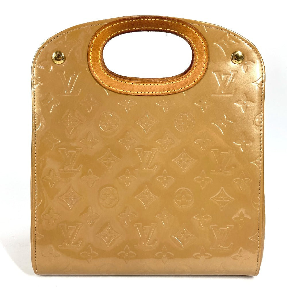 LOUIS VUITTON M91376 モノグラムヴェルニ ハンドバッグ メープルドライブ ハンドバッグ モノグラムヴェルニキャンバス レディース ベージュ