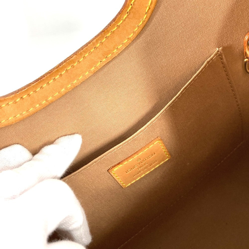 LOUIS VUITTON M91376 モノグラムヴェルニ ハンドバッグ メープルドライブ ハンドバッグ モノグラムヴェルニキャンバス レディース ベージュ