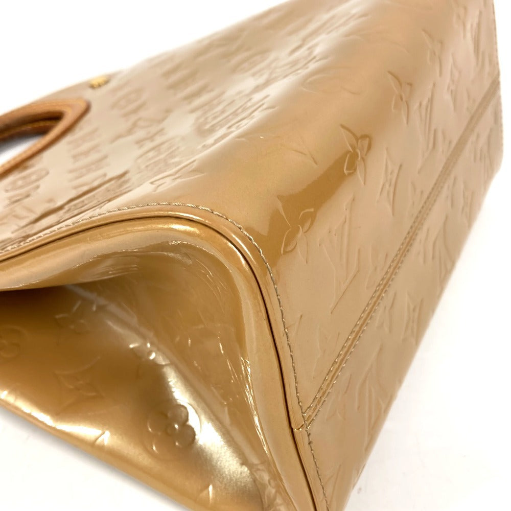 LOUIS VUITTON M91376 モノグラムヴェルニ ハンドバッグ メープルドライブ ハンドバッグ モノグラムヴェルニキャンバス レディース ベージュ