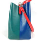 LOUIS VUITTON M55395 Epi NeoNoe Shoulder Bag, Drawstring, Crossbody, Tricolor, Epi Leather, Unisex, Blue