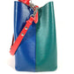 LOUIS VUITTON M55395 Epi NeoNoe Shoulder Bag, Drawstring, Crossbody, Tricolor, Epi Leather, Unisex, Blue