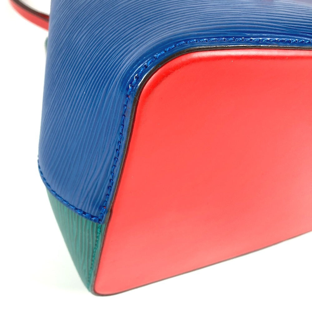 LOUIS VUITTON M55395 Epi NeoNoe Shoulder Bag, Drawstring, Crossbody, Tricolor, Epi Leather, Unisex, Blue