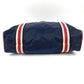GUCCI 189665 Hysteria Logo Tote Bag, Vertical Shoulder Bag, Nylon, Unisex, Navy