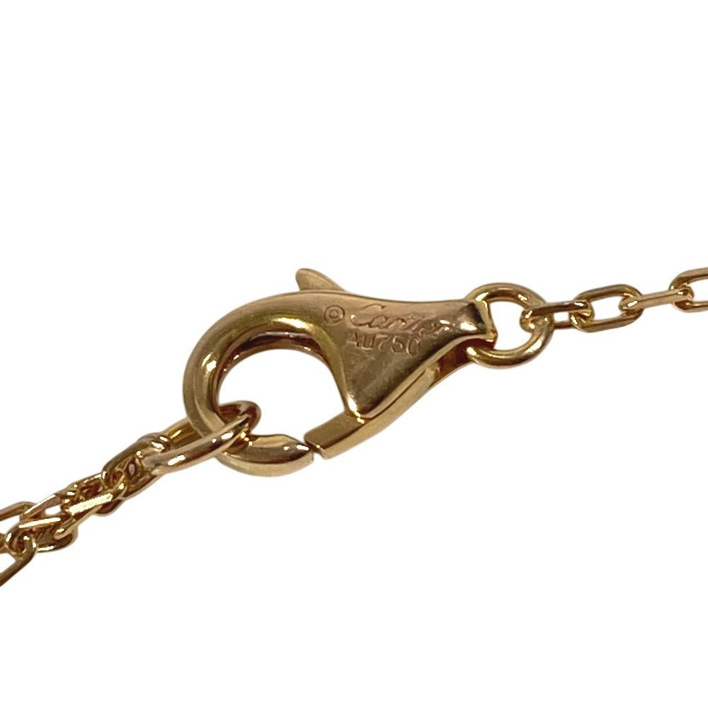 CARTIER Diamond Diamond Léger Heart Necklace in 18K Gold. Accessory Jewelry Chain Necklace. Au750 Gold. Women's.