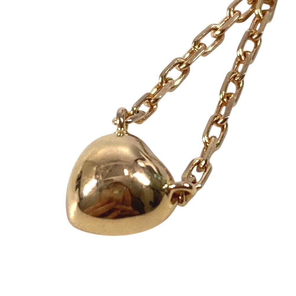 CARTIER Diamond Diamond Léger Heart Necklace in 18K Gold. Accessory Jewelry Chain Necklace. Au750 Gold. Women's.