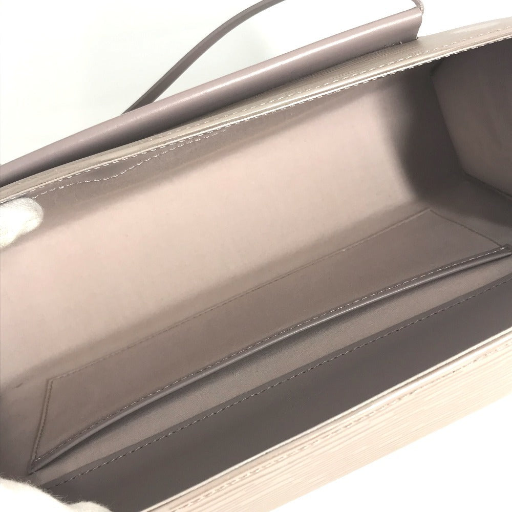 LOUIS VUITTON M5202B Epi Dinard Shoulder Bag with Flap, Epi Leather, Women's, Lilac and Purple