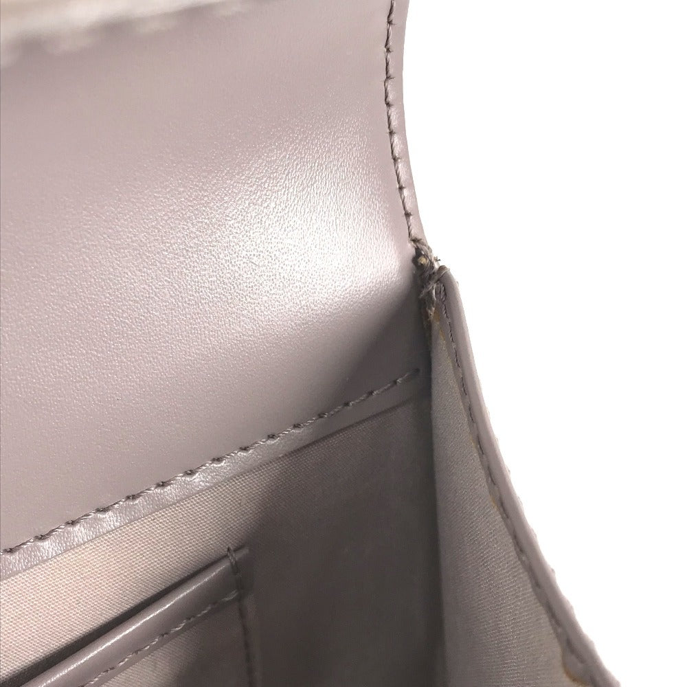 LOUIS VUITTON M5202B Epi Dinard Shoulder Bag with Flap, Epi Leather, Women's, Lilac and Purple