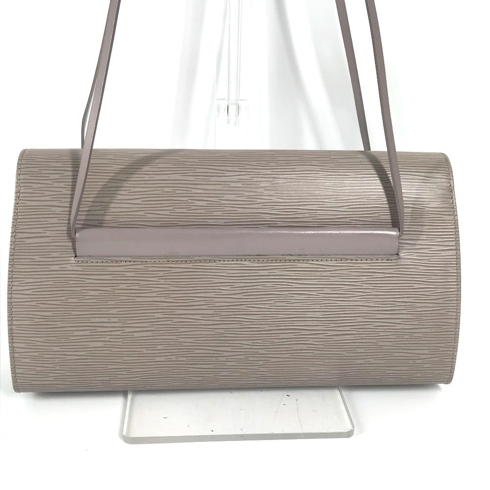 LOUIS VUITTON M5202B Epi Dinard Shoulder Bag with Flap, Epi Leather, Women's, Lilac and Purple