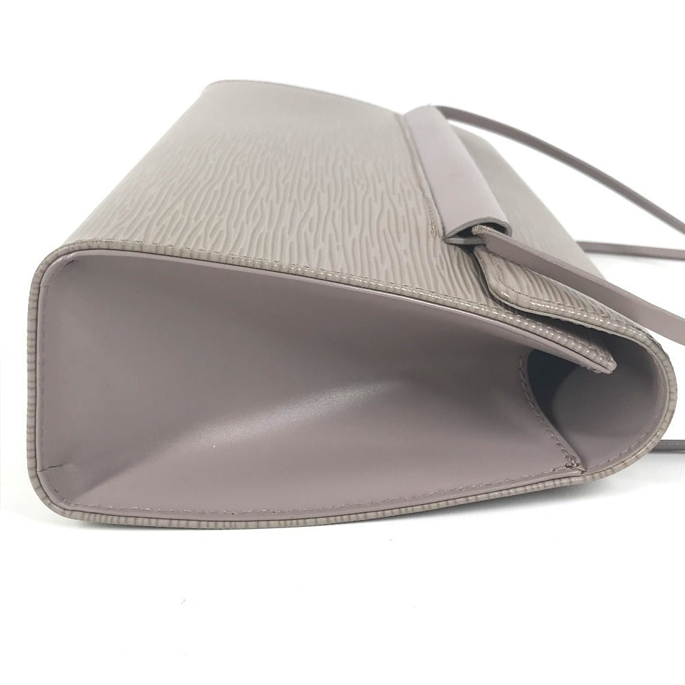 LOUIS VUITTON M5202B Epi Dinard Shoulder Bag with Flap, Epi Leather, Women's, Lilac and Purple