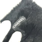CHANEL CC ココマーク ロゴ ファー アクセサリー ジュエリー バングル ブレスレット ファー レディース ブラック