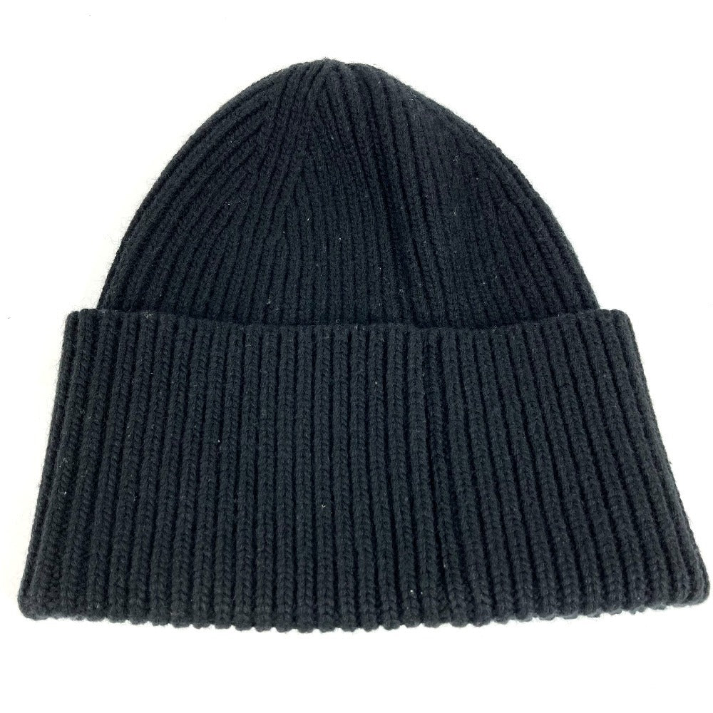 LOUIS VUITTON M76706 Monogram Beanie - LV Beanie Hat, Knit Cap, Wool, Unisex, Noir, Black