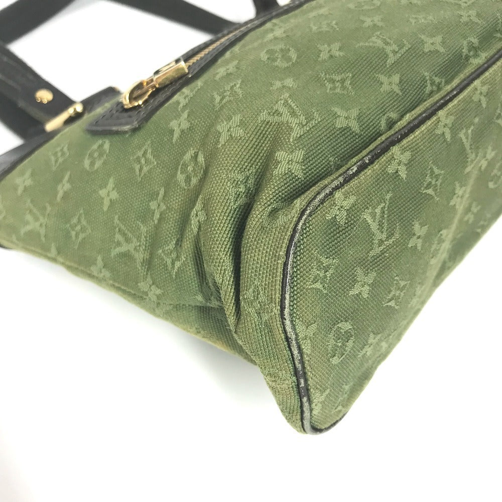 LOUIS VUITTON M92682 Monogram Mini Lucille PM Shoulder Bag/Tote Bag in Monogram Mini Canvas, Unisex, TST Khaki