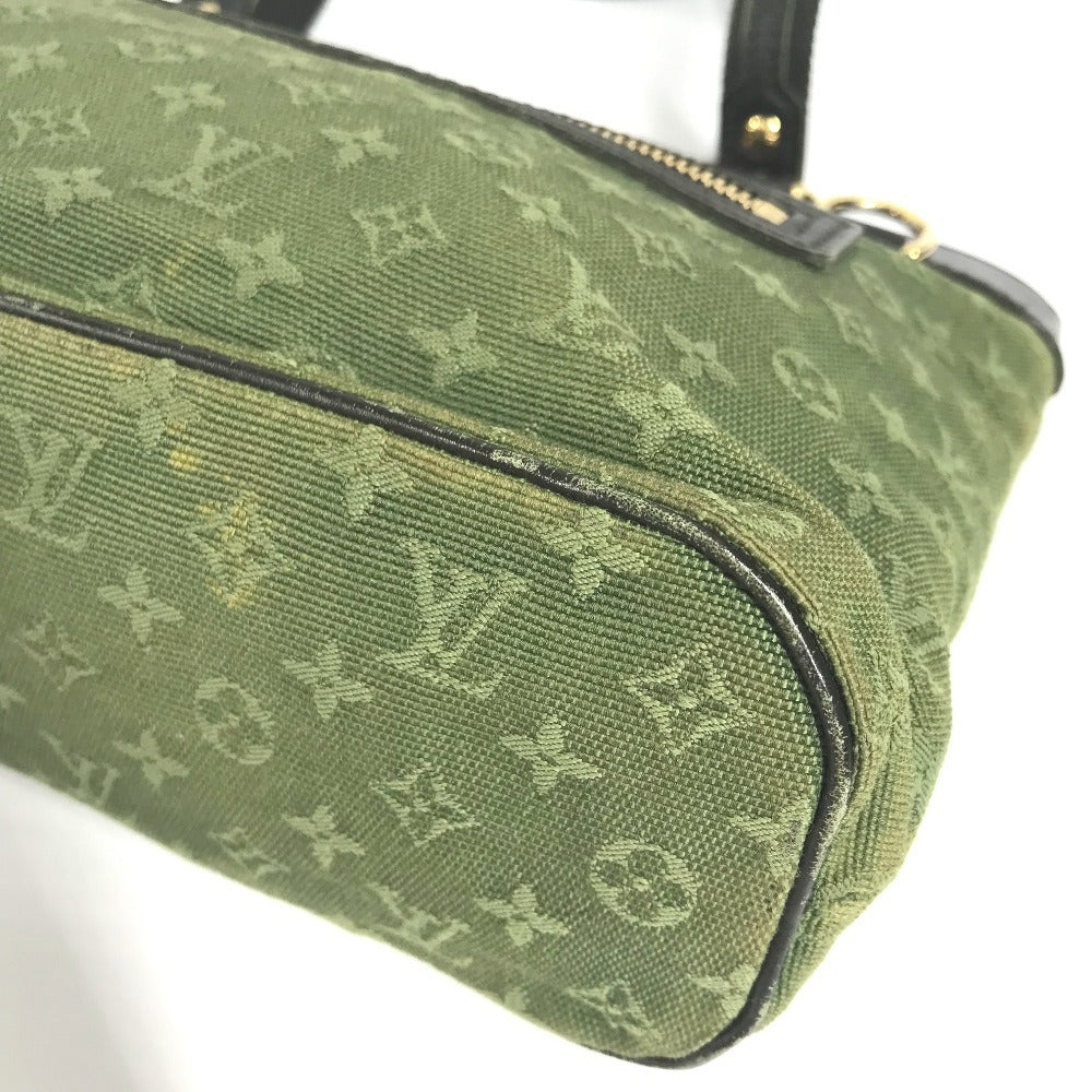 LOUIS VUITTON M92682 Monogram Mini Lucille PM Shoulder Bag/Tote Bag in Monogram Mini Canvas, Unisex, TST Khaki