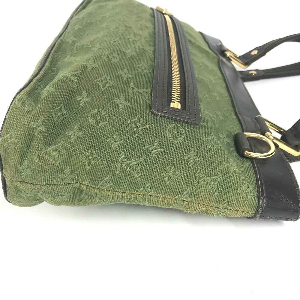 LOUIS VUITTON M92682 Monogram Mini Lucille PM Shoulder Bag/Tote Bag in Monogram Mini Canvas, Unisex, TST Khaki