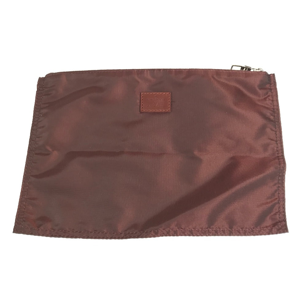LOUIS VUITTON M56710 Monogram Cabas Escapade Shoulder Tote Bag with Pouch, Leather/Nylon, Unisex, Brown