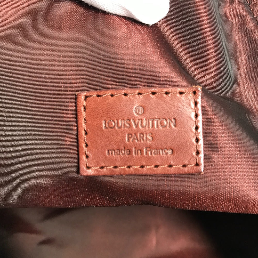 LOUIS VUITTON M56710 Monogram Cabas Escapade Shoulder Tote Bag with Pouch, Leather/Nylon, Unisex, Brown
