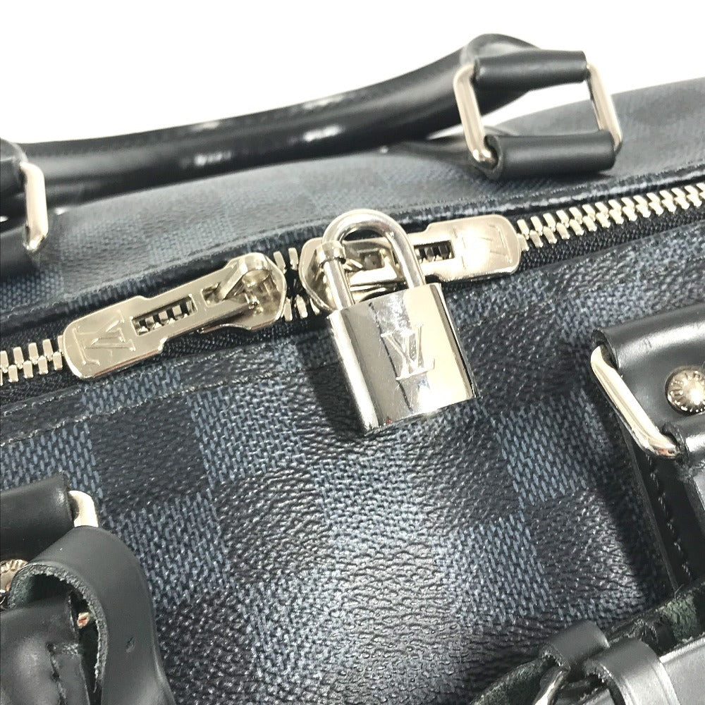 LOUIS VUITTON N41349 ダミエコバルト キーポル バンドリエール 45 2WAY ショルダーバッグ 旅行バッグ トラベルバッグ ボストンバッグ ダミエコバルトキャンバス メンズ ネイビー