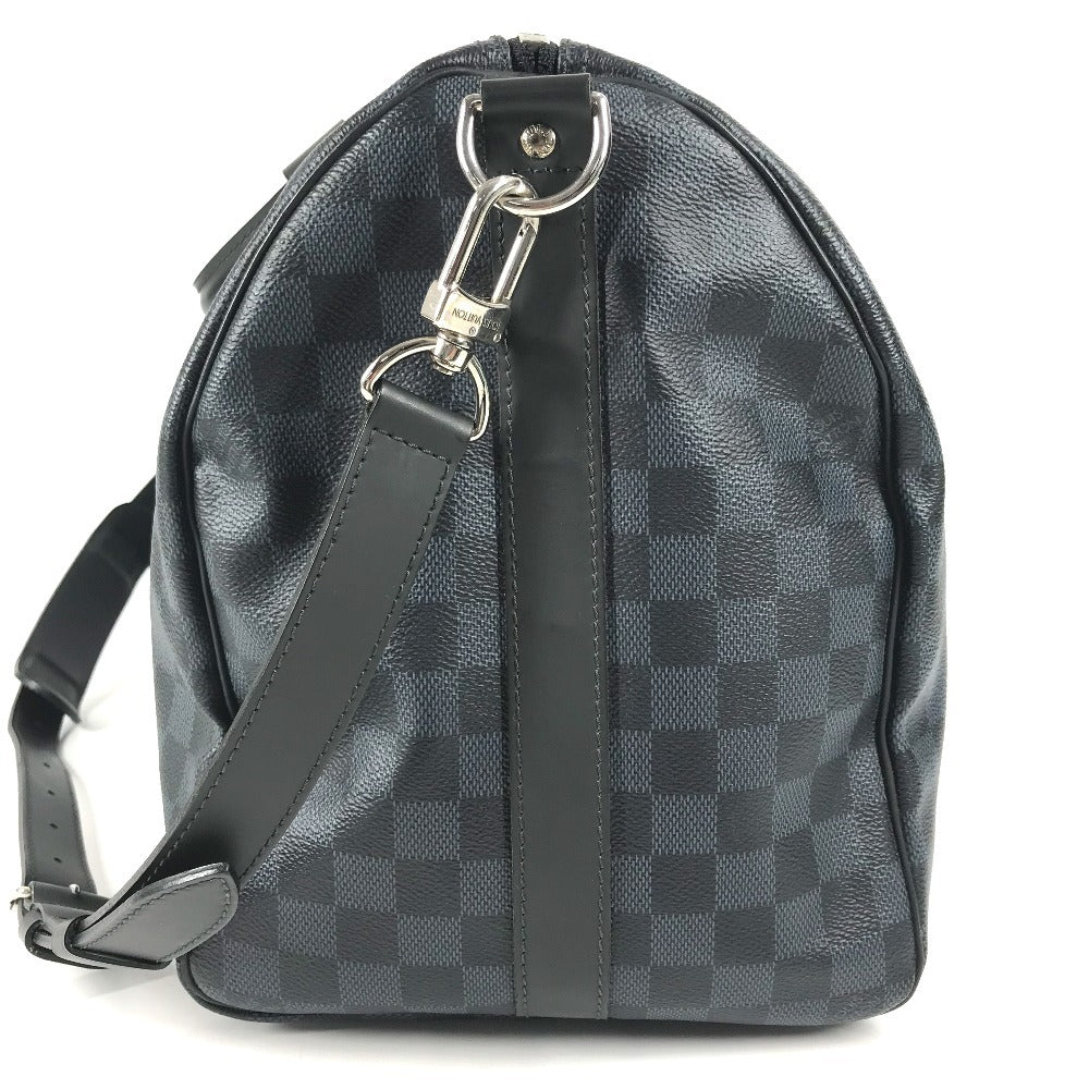 LOUIS VUITTON N41349 ダミエコバルト キーポル バンドリエール 45 2WAY ショルダーバッグ 旅行バッグ トラベルバッグ ボストンバッグ ダミエコバルトキャンバス メンズ ネイビー
