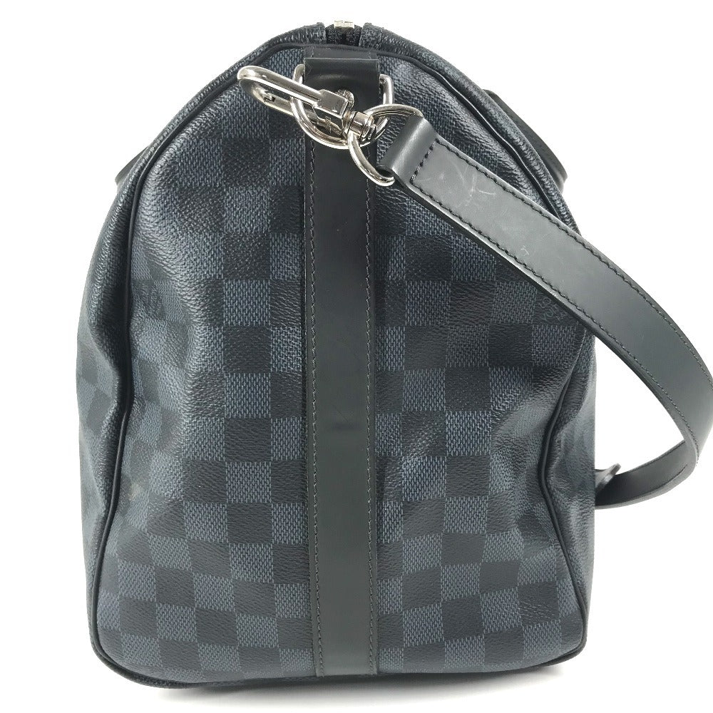LOUIS VUITTON N41349 ダミエコバルト キーポル バンドリエール 45 2WAY ショルダーバッグ 旅行バッグ トラベルバッグ ボストンバッグ ダミエコバルトキャンバス メンズ ネイビー