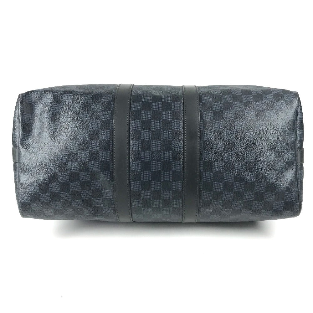 LOUIS VUITTON N41349 ダミエコバルト キーポル バンドリエール 45 2WAY ショルダーバッグ 旅行バッグ トラベルバッグ ボストンバッグ ダミエコバルトキャンバス メンズ ネイビー