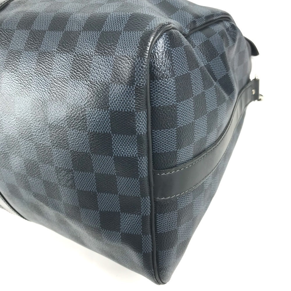 LOUIS VUITTON N41349 ダミエコバルト キーポル バンドリエール 45 2WAY ショルダーバッグ 旅行バッグ トラベルバッグ ボストンバッグ ダミエコバルトキャンバス メンズ ネイビー