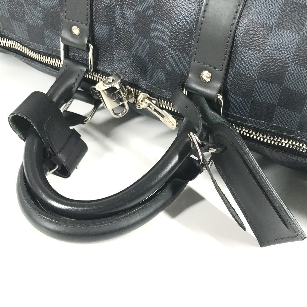 LOUIS VUITTON N41349 ダミエコバルト キーポル バンドリエール 45 2WAY ショルダーバッグ 旅行バッグ トラベルバッグ ボストンバッグ ダミエコバルトキャンバス メンズ ネイビー