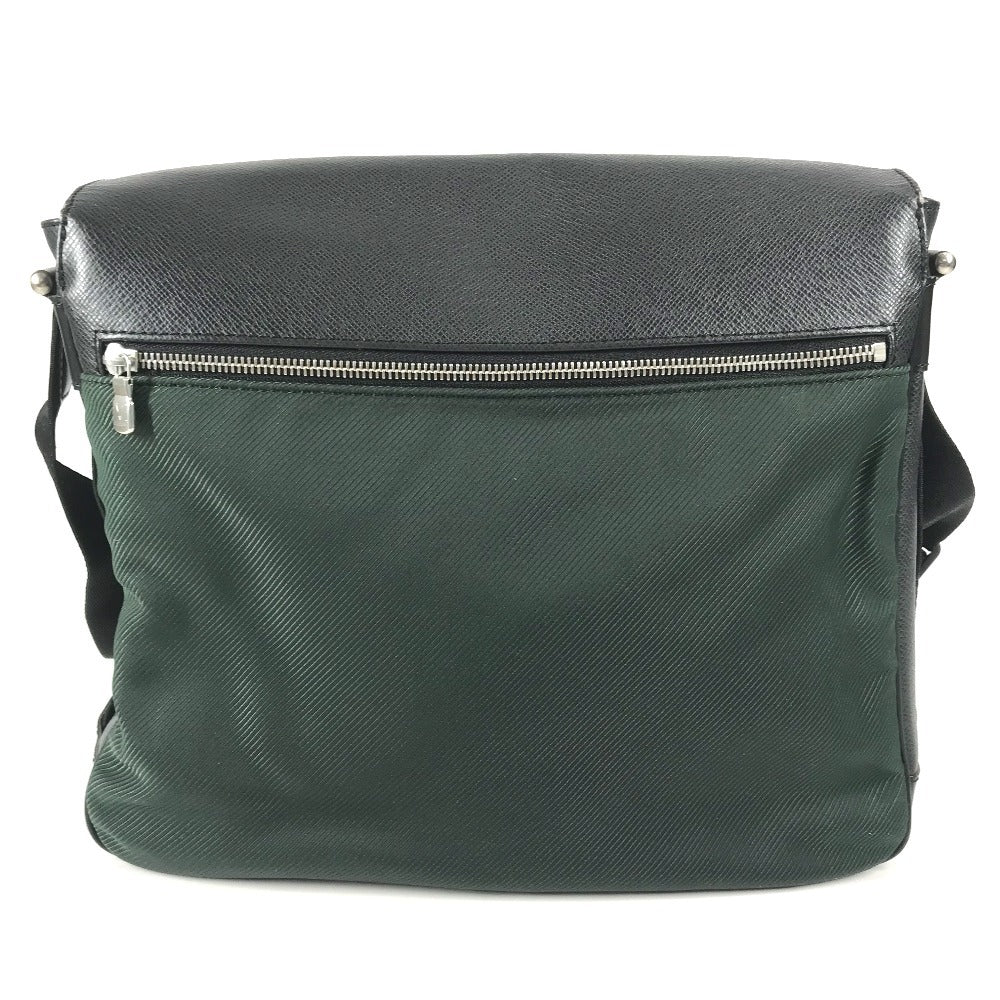 LOUIS VUITTON M30142 タイガ ヴィクトール メッセンジャーバッグ フラップ カバン 斜め掛け ショルダーバッグ ナイロンキャンバス ユニセックス アルドワーズ ブラック