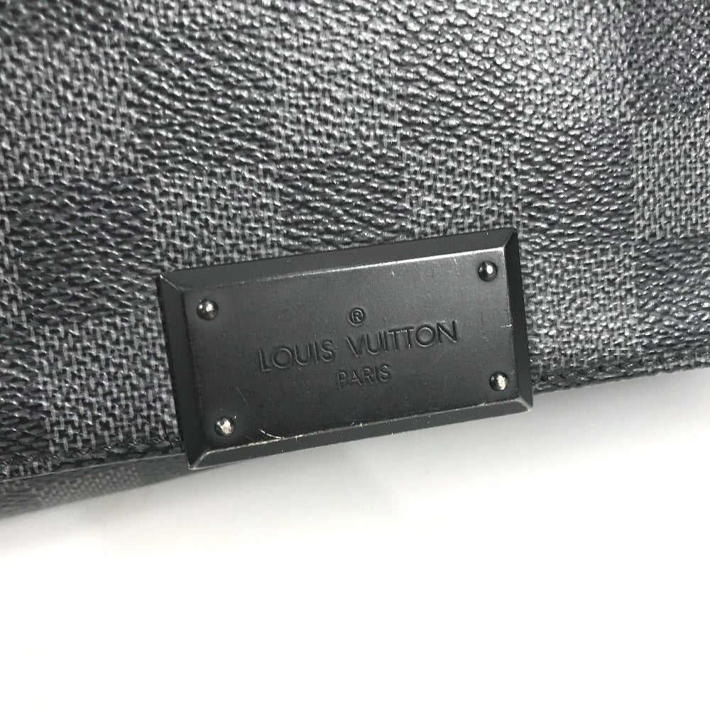 LOUIS VUITTON N41260 ダミエグラフィット ディストリクトPM ディストリクト PM カバン 斜め掛け フラップ メッセンジャーバッグ ショルダーバッグ ダミエグラフィットキャンバス ユニセックス ブラック