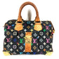 LOUIS VUITTON M92642 Monogram Multicolore Speedy 30 Mini Boston Bag, Handbag, Monogram Multicolore Canvas, Women's, Noir, Black