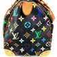 LOUIS VUITTON M92642 Monogram Multicolore Speedy 30 Mini Boston Bag, Handbag, Monogram Multicolore Canvas, Women's, Noir, Black