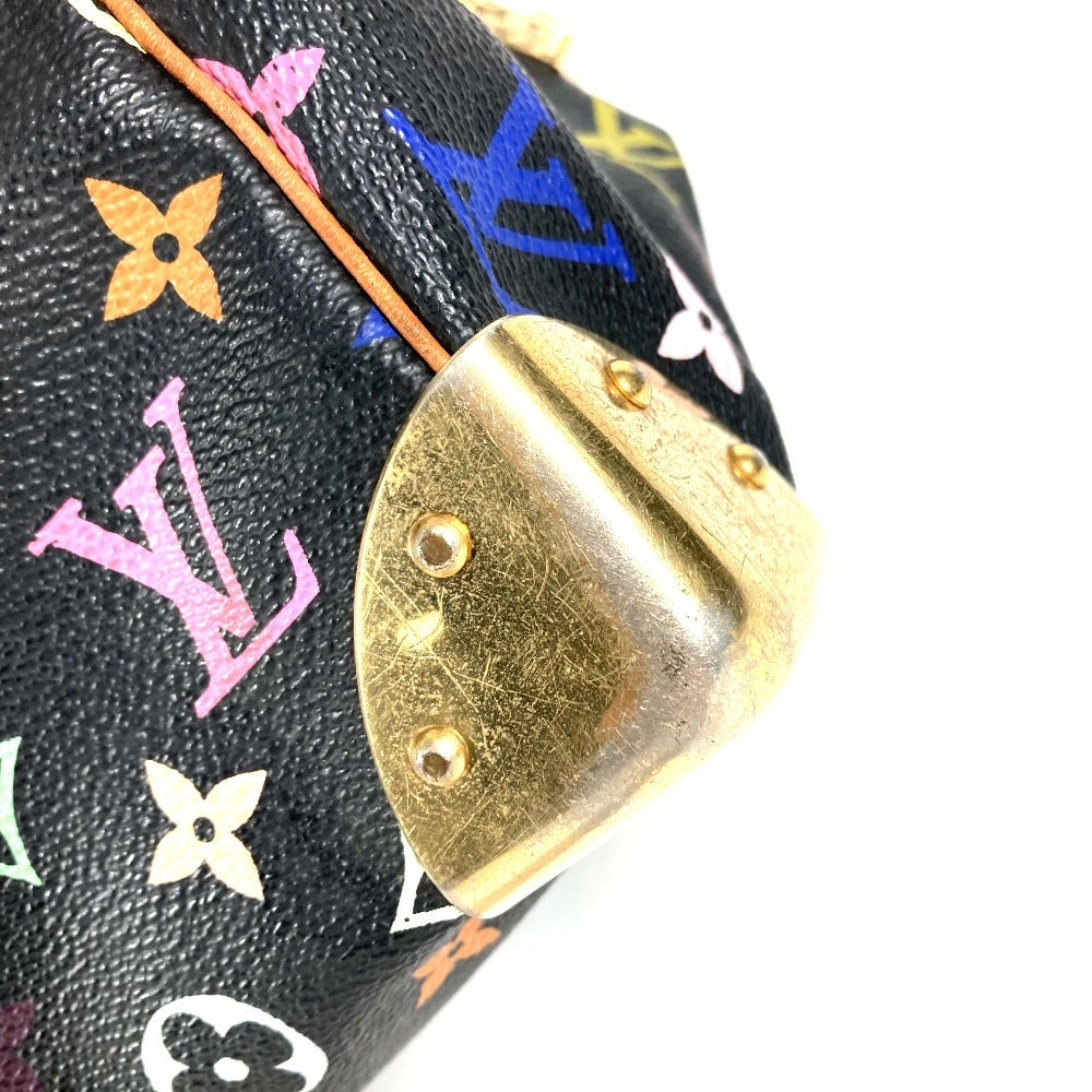 LOUIS VUITTON M92642 Monogram Multicolore Speedy 30 Mini Boston Bag, Handbag, Monogram Multicolore Canvas, Women's, Noir, Black