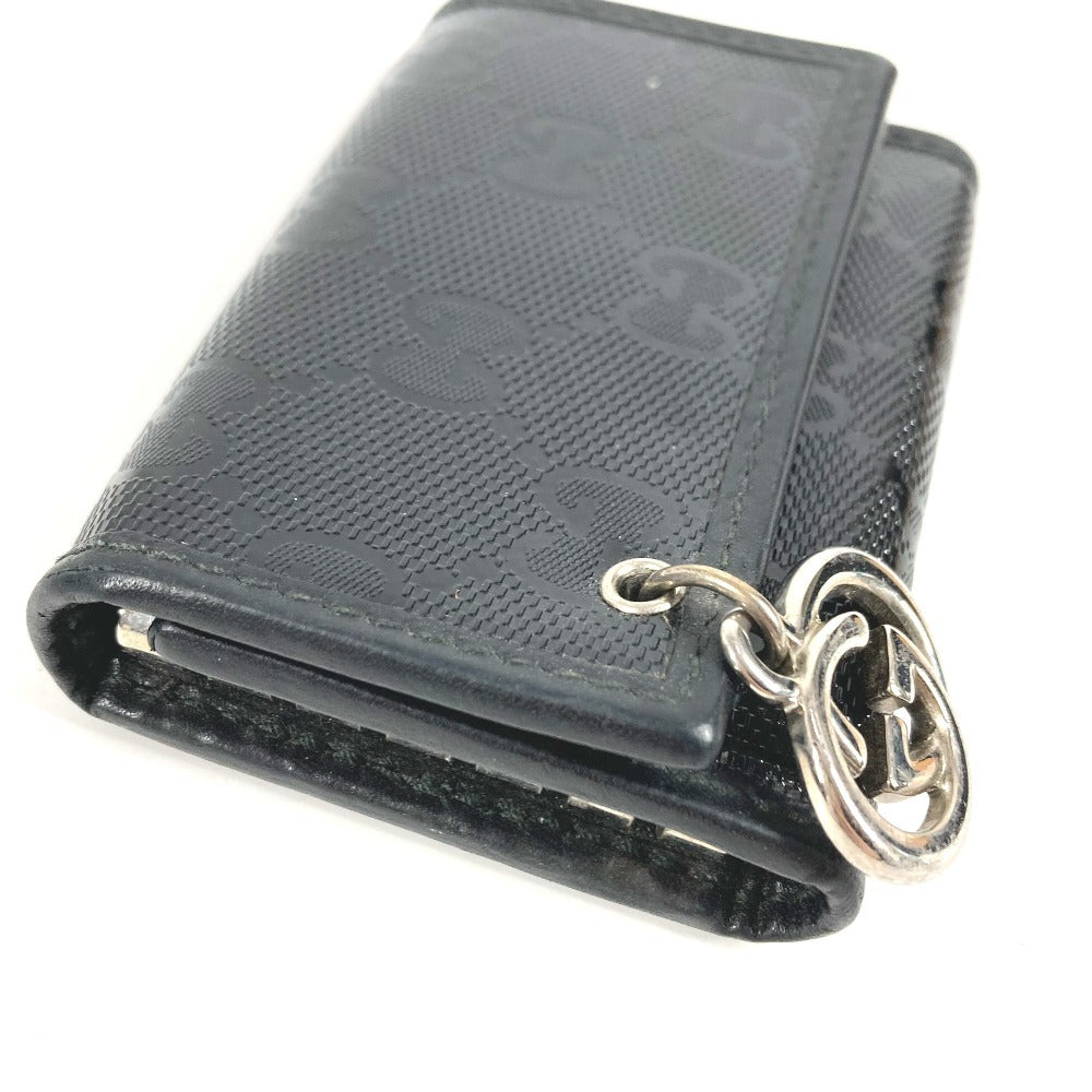 GUCCI 212111 6P 鍵 GG インプリメ キーケース GGインプリメ ユニセックス ブラック