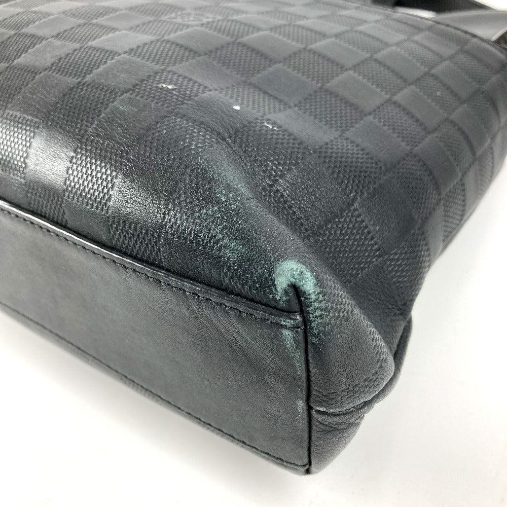 LOUIS VUITTON N41565 Damier Infini 7DW Briefcase, Seven Days a Week, Tote Bag, Handbag, Shoulder Bag, Business Bag, Damier Infini Leather, Unisex, Onyx, Black