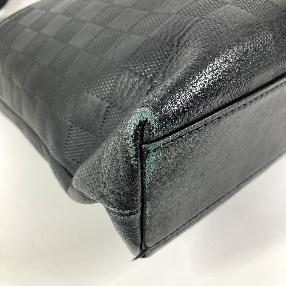 LOUIS VUITTON N41565 Damier Infini 7DW Briefcase, Seven Days a Week, Tote Bag, Handbag, Shoulder Bag, Business Bag, Damier Infini Leather, Unisex, Onyx, Black