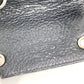 CHROME HEARTS Logo Cross Ball Compact Wallet with Key Ring, Leather, Unisex, Black