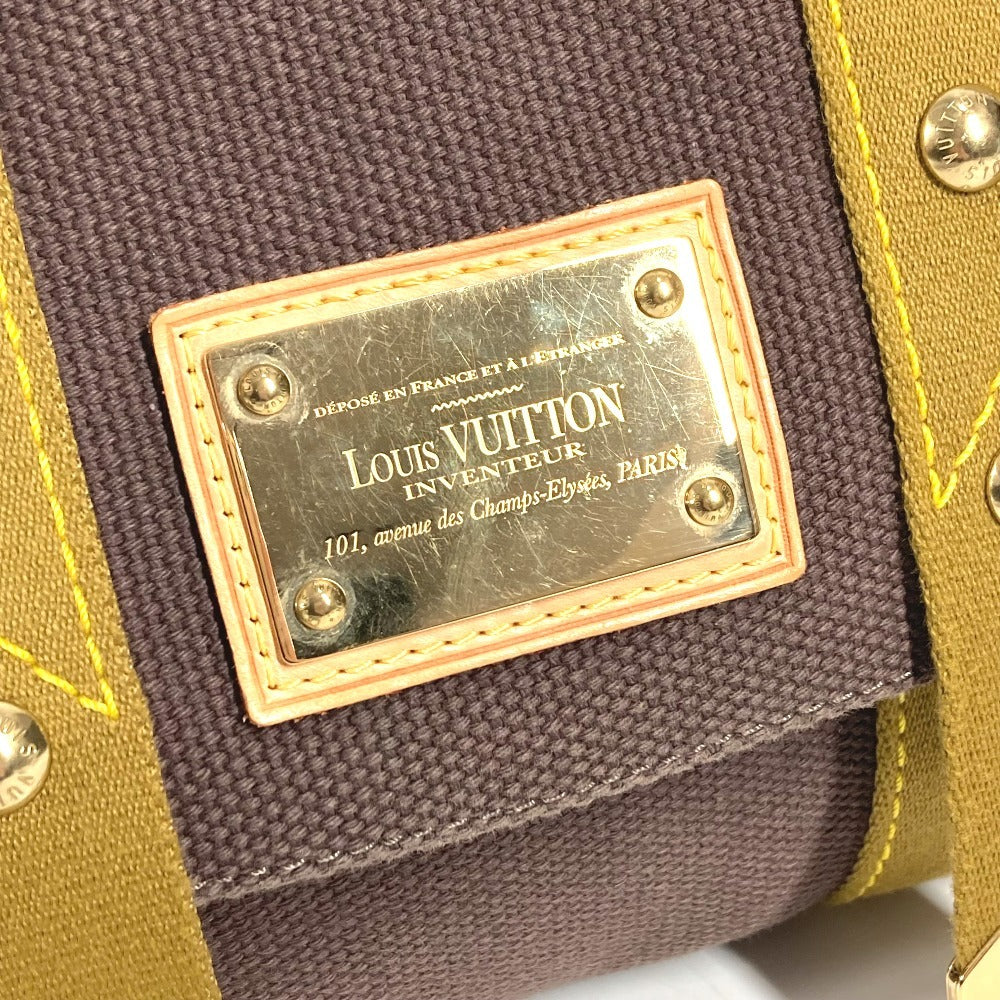 LOUIS VUITTON M40072 Antigua Sac Lava Shoulder Bag, Pochette, Flap, Canvas, Unisex, Brown