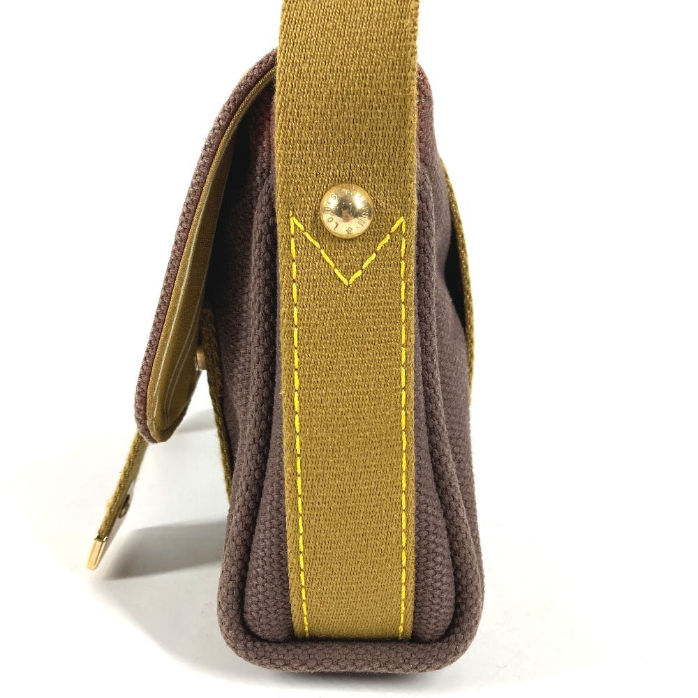 LOUIS VUITTON M40072 Antigua Sac Lava Shoulder Bag, Pochette, Flap, Canvas, Unisex, Brown