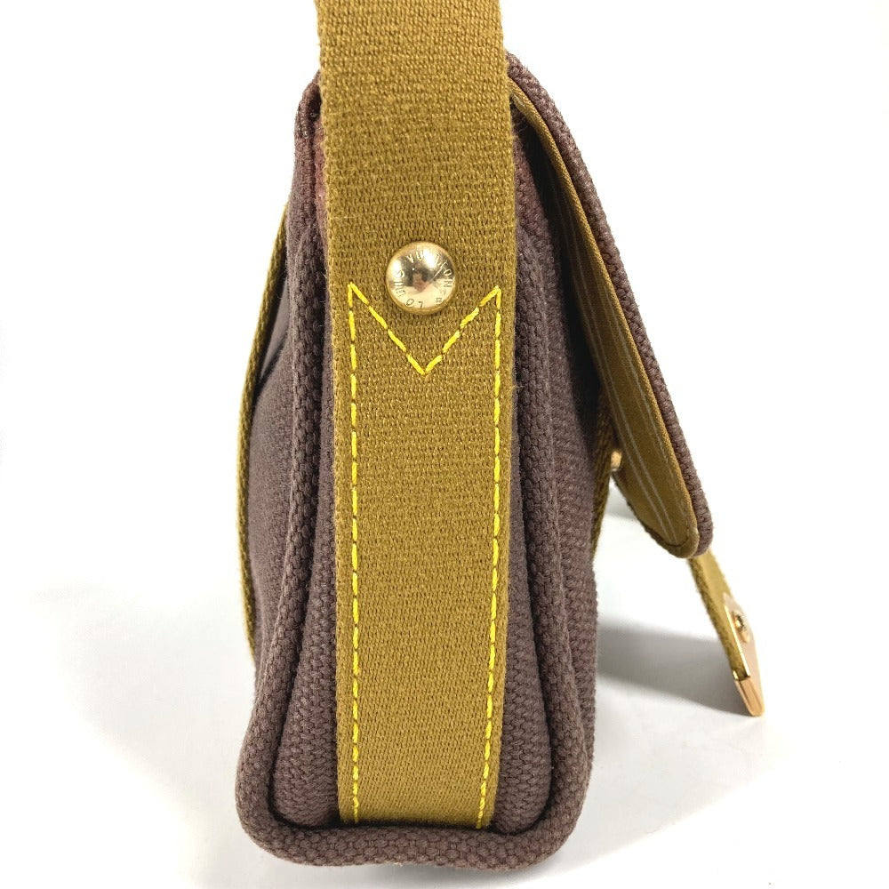 LOUIS VUITTON M40072 Antigua Sac Lava Shoulder Bag, Pochette, Flap, Canvas, Unisex, Brown