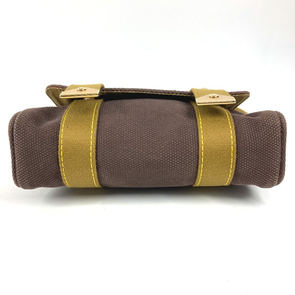 LOUIS VUITTON M40072 Antigua Sac Lava Shoulder Bag, Pochette, Flap, Canvas, Unisex, Brown