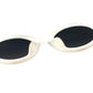 LOUIS VUITTON Z0991E Supreme Collaboration Logo Glasses Eyewear Sunglasses Plastic Unisex White