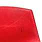 Vintage HERMES H logo Pochette Rio clutch bag, pouch, or second bag in unisex leather, red.