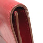 Vintage HERMES H logo Pochette Rio clutch bag, pouch, or second bag in unisex leather, red.