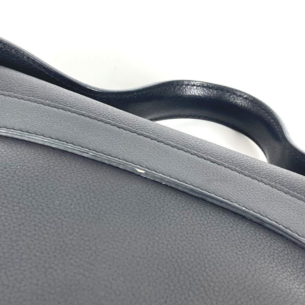 HERMES エトリベルト エトリ ベルト カバン トートバッグ フラップ ハンドバッグ レザー ユニセックス ブラック