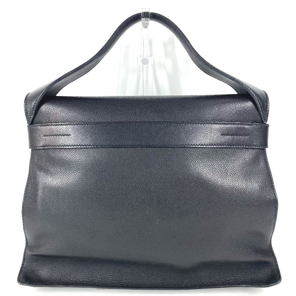 HERMES エトリベルト エトリ ベルト カバン トートバッグ フラップ ハンドバッグ レザー ユニセックス ブラック