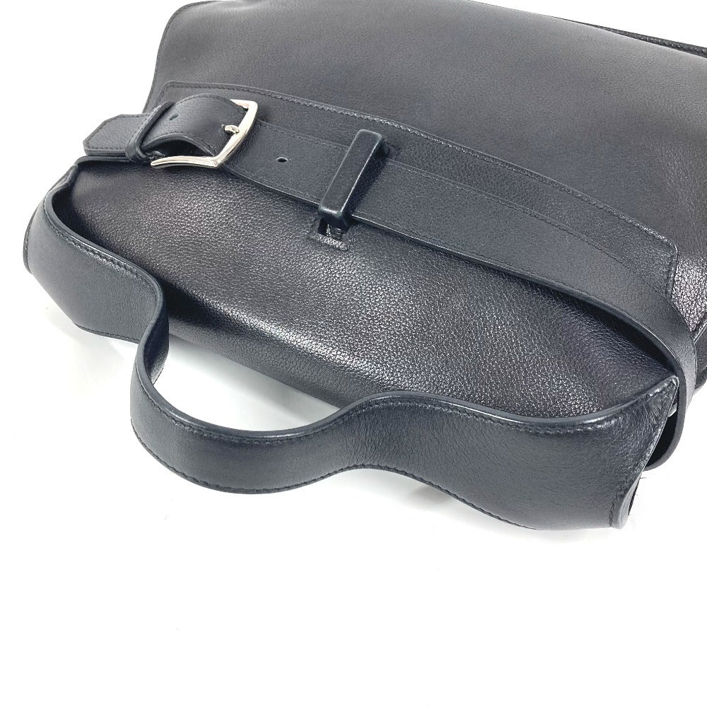 HERMES エトリベルト エトリ ベルト カバン トートバッグ フラップ ハンドバッグ レザー ユニセックス ブラック