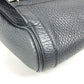HERMES エクイ ポーチ フラップ カバン セカンドバッグ クラッチバッグ レザー ユニセックス ブラック