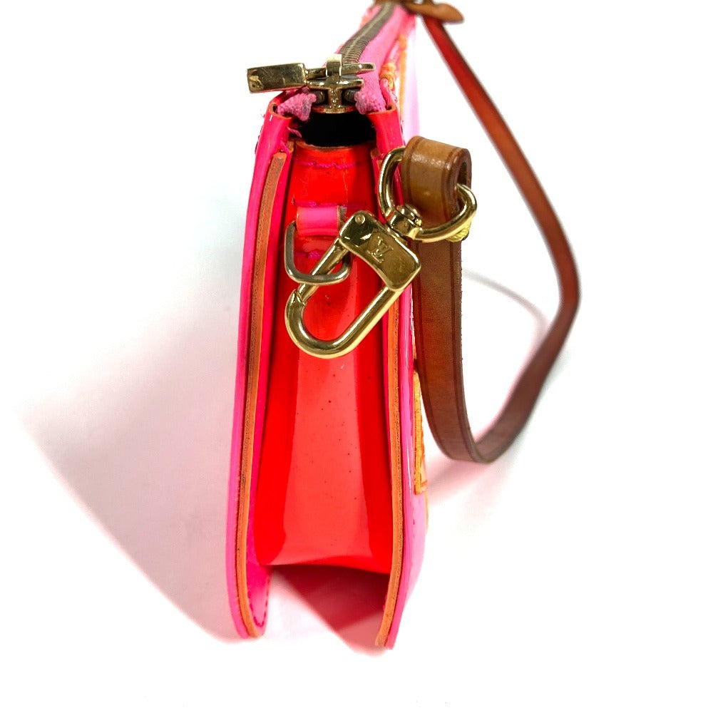 LOUIS VUITTON M91906 モノグラムヴェルニ フルオ レキシントン カバン ハンドバッグ 肩掛け アクセサリーポーチ ショルダーバッグ モノグラムヴェルニキャンバス ユニセックス ピンク