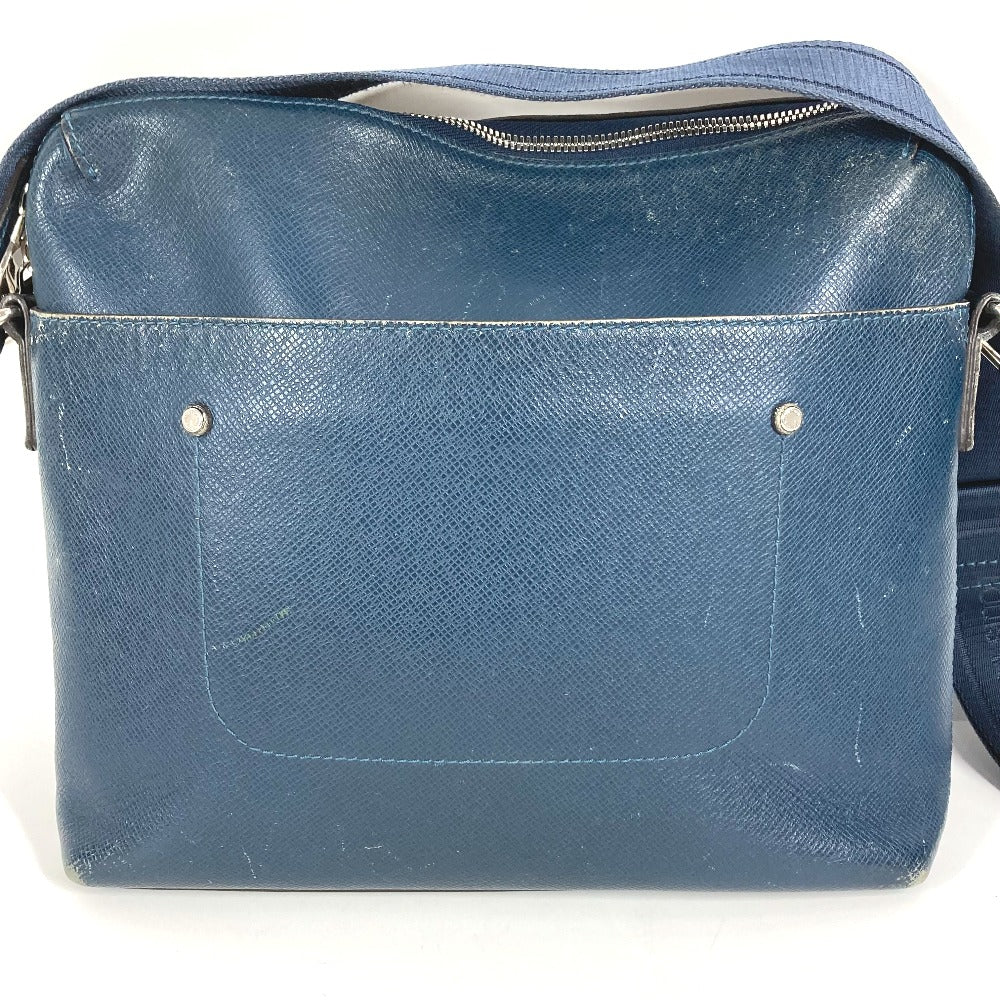 LOUIS VUITTON M30236 タイガ グリゴリ メッセンジャーPM カバン 斜め掛け メッセンジャーバッグ ショルダーバッグ タイガレザー ユニセックス ネイビー